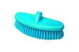 Maya Professional Tools 44104-2 wasborstel FBK/levensmiddelhygiene met zachte geslepen borstelharen, waterdoorloop, 265 mm x 90 mm, blauw