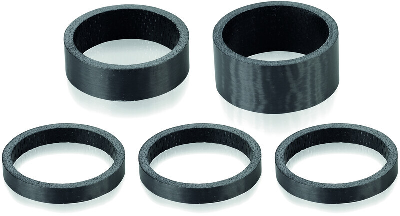 XLC AS-C01 Ahead Spacer Set 1 1/8"" Carbon, black