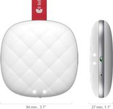 Bellman & Symfon VIBIO - Draadloze trilschijf - Wekker - Telefoonalarm - Trillen - Slechthorende - Trilalarm