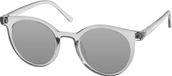 Vista Bonita CLASSIC – Zonneleesbril UV400 – Sterkte +2.00 – Kleur Kadushi Silver – Groot model – Eyecatcher – Ronde pasvorm – Flexveren - Inclusief bijpassende etui en doekje