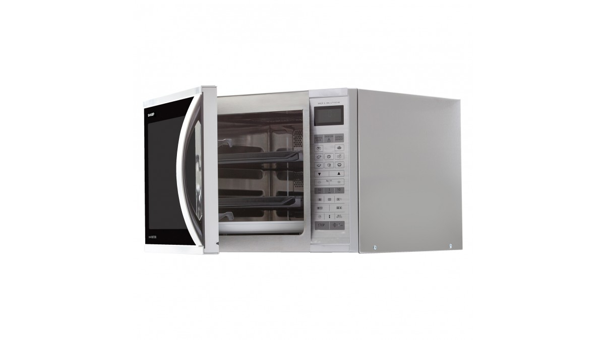 Sharp R-971STW - Combination Microwave Oven - Stainless Steel
