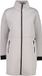 CMP Dames Parka Lange Mouw Polyester Grijs Maat 38