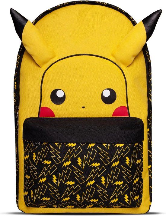 Difuzed Pokémon - Pikachu Rugzak - Geel