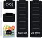 Wan GmbH Mand etiketten - Étiquettes pour panier - Rangement organisation - Réutilisable avec craie - 20 pièces - Noir