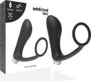 ADDICTED TOYS Prostatic Vibrator Black Rechargeable