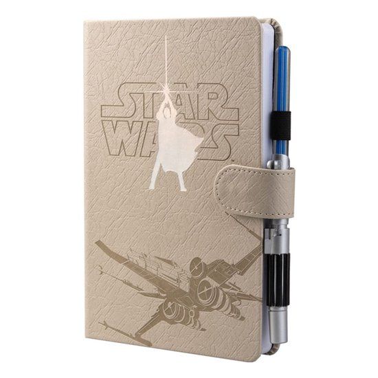 Grupo Erik Disney Star Wars - Luke Skywalker A5 Premium With Lightsaber Pen Notitieboek met pen - Multicolours