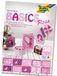 Folia Panda Folia Motiefpapier Basics roze