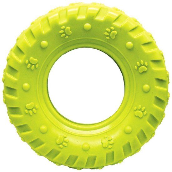 Happy Pet Grrrelli Tyre - Blauw - Kauwspeelgoed - 20 cm