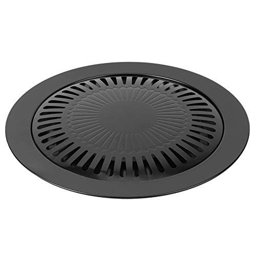 Longzhou Grillplaat - Koreaans - Rond - Antiaanbaklaag - Barbecue-accessoires