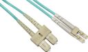 Link LKLCSC35005 InfiniBand en Glasvezelkabel 0,5 m LC SC Aqua-kleur