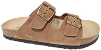 JOSEF SEIBEL Nubuck Dames Slippers - Beige - 41