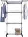 Merkloos Luxe étendoir – séchoir – pliable – étendoir à linge – Gris – Plastique – Oui – Oui – Non – Non – 23 cm – 14 cm – 73 cm – 4.55 kg – 1.72 m
