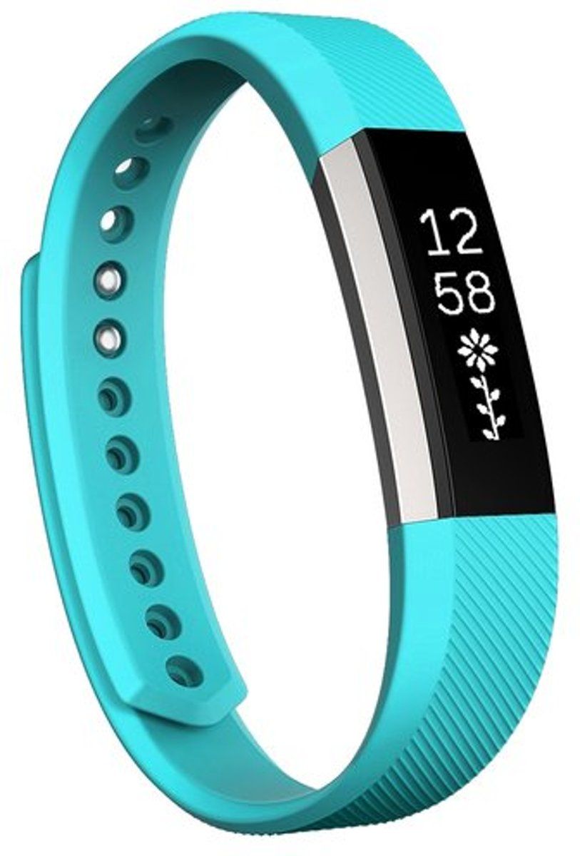 HIPFIT Fitbit Alta HR siliconen bandje Large Lengte: 22CM - Baby blauw