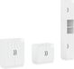 vidaXL - 3-delig - badkamerkast - set - HOORN - Hoogglans - Wit - Bewerkt - hout