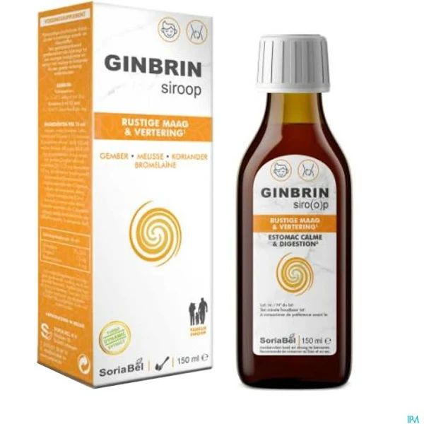 Soria Natural Ginbrin Syrup