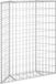 vidaXL Gabion plantenbak trapezium 80x20x100 cm gegalvaniseerd staal