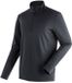 Maier Sports Midlayer Felix Fleece Met Halve Rits Zwart XL Man