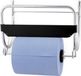 MediQo-line Industrie poetsrolhouder wandmodel - rvs