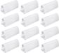 Ibenzoa® Set de 12 pinces de nappe, blanc