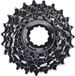 XLC 8 Speed Cassette - Shimano 16-24T - Staal - Zwart