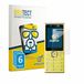 BROTECT Screenprotector 6 Stuks voor Nokia 200 4G Beschermglas transparant