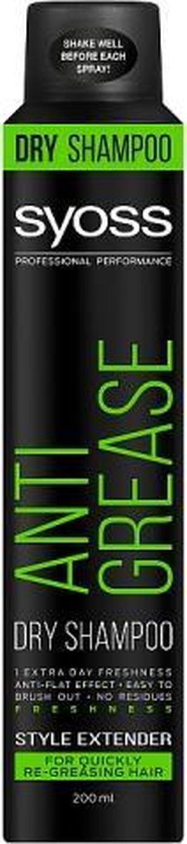 Syoss SYOSS_Anti Grease Dry Shampoo 200ml