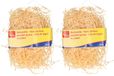 Glorex Hobby Glorex Naturel kleur houtwol - 2x - 20 gram - Vulmateriaal voor wijnkisten - cadeauverpakkingen en fruitmanden