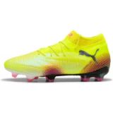 Puma Future 8 Ultimate FG Voetbalschoenen Unisex Geel Synthetisch Textiel Rubber