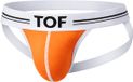 TOF Paris French Jock Orange - MAAT S - Heren Ondergoed - Jockstrap voor Man - Mannen Jock