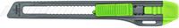 Q-CONNECT Light Duty Cutter Zwart/Groen Kunststof 9 mm
