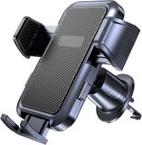 Merkloos Telefoonhouder auto ventilatie - Smartphone houder voor in de auto - Bevestiging op ventilatierooster - Draaibare en verstelbare houder - Compatibel met iPhone en Android - Handsfree bellen en navigeren - Anti-slip grip - Compact design - Ideaal voor