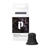 pony puffin ONYX | Voor de perfecte vlecht vol volume & versteviging - Made in Germany | Latexvrij & veganistisch | Breng je vlecht naar een hoger niveau | Zwart voor al het donkere haar