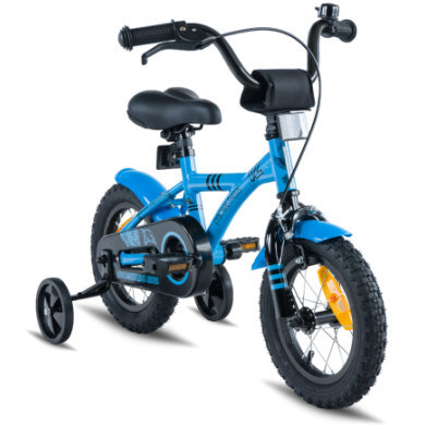 Prometheus Bicycles ® Hawk Fiets 12'', blauw-zwart - Blauw