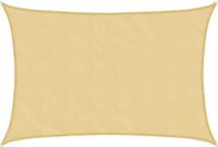 vidaXL Zonnezeil 3x4 m 100% polyester oxford zandkleurig