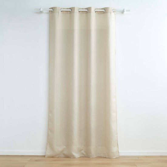 DOUCEUR D'INTERIEUR ZELINE Gordijn - 140 x 260 cm - beige