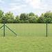 vidaXL Gelast draadhek met grondpennen 10 x 0,4 m PVC-gecoate staal
