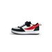 FILA Rega Nf sneakers voor kinderen, met klittenbandsluiting, uniseks, Black FILA Red, 29 EU