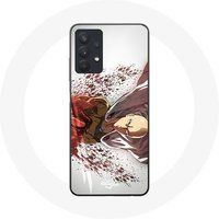 Maniacase Etui voor Samsung Galaxy A32 5G Saitama One Punch Man Anime