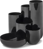 HAN CAMPUS Pennenhouder 6 Compartimenten PS (Polystyreen) Zwart