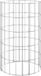 vidaXL Gabion paal rond Ø30x50 cm gegalvaniseerd staal