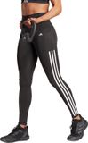adidas Performance Optime 3-Stripes Lange Legging - Dames - Zwart - XXS