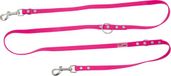 JACK AND VANILLA, Ergonomische verstelbare riem voor honden, veilige karabijnhaak, modern design, kleur fuchsia, ideaal voor comfortabele wandelingen, maat U (één maat), model Sport Expeditie