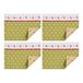Premier Brands of America Rose Cottage placemats, 4-delige set, 100% katoen