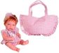 Muñecas Antonio Juan Toneta Poupée nouveau-né avec sac Rose Enfants