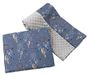 Kinderdeken Medi Partners Kinderdeken met kussen 100% Katoen Minky Grote Bilaterale Set 75x100 + 35x30cm Multifunctioneel Wieg en Kinderwagen