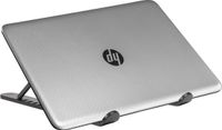 QUVIO Laptop standaard - Verstelbaar - Zwart/Grijs