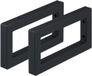 Merkloos Relaxdays Plankdragers - set van 2 - 30 cm - staal - zwart