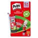 Pritt 6 x 22 g lijmstift voor kinderen, veilig en betrouwbaar, Pritt lijm voor knutselen en knutselen, met sterke grip voor school en kantoor, 6 sticks x 22 g