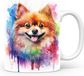 Pomeriaan Mok - Koffie of Thee Beker - Cadeau voor Dierenliefhebbers - 330ml