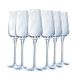 Chef&Sommelier Symmetriecollectie 6 champagneglazen 21 cl Frankrijk